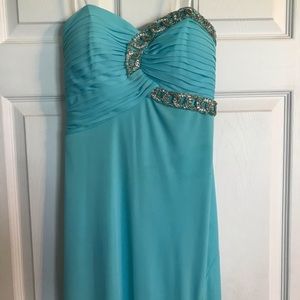 Tiffany Blue Prom Dress